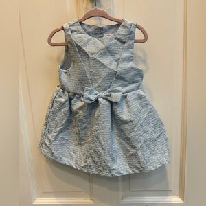 NWOT Baby Cat & Jack 18M Girls Light Blue Formal Tank Top Dress